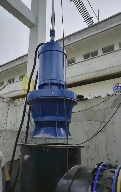 井筒式轴流泵